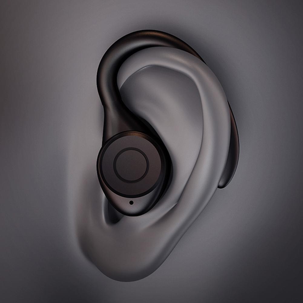 Comfortable Sports Wireless Ear Hook Headphones Waterproof Bluetooth 5.3 HiFi Earbuds Power Display 220H Battery Noise Reduction