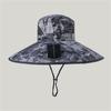Solar Powered USB Charging Fan Hat With 3 Adjustable Speeds For Outdoor Use Such As Hiking And Fishing