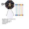 1 Set Kids Rope Untangling Game Twisted Rope Knots Challenge Board Game Logic Thinking Interactive Educational Elastic Rope Unhitching Toy