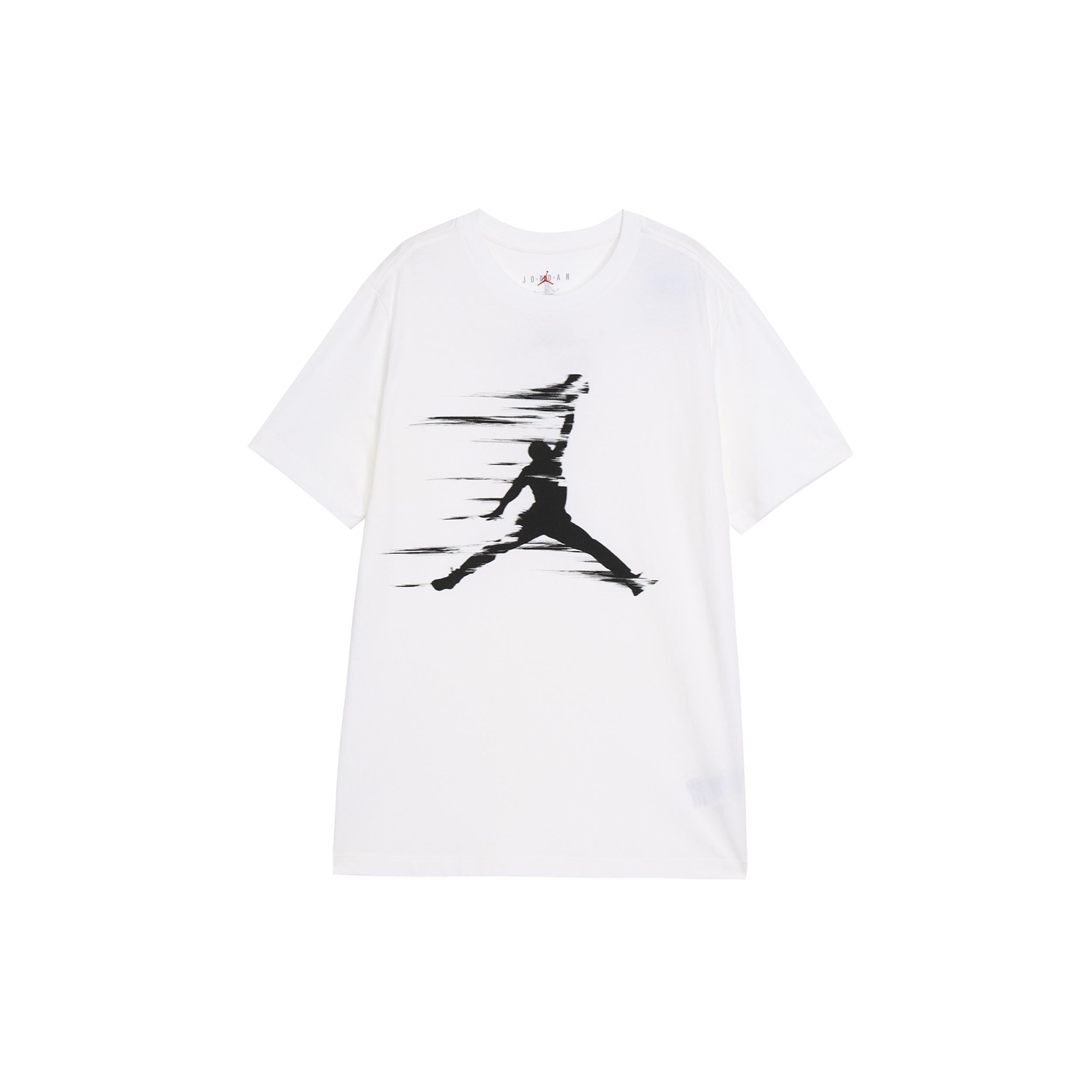 Air Jordan MVP Graphic T-Shirt Asia Sizing White Black Men s FZ1920-100 XL