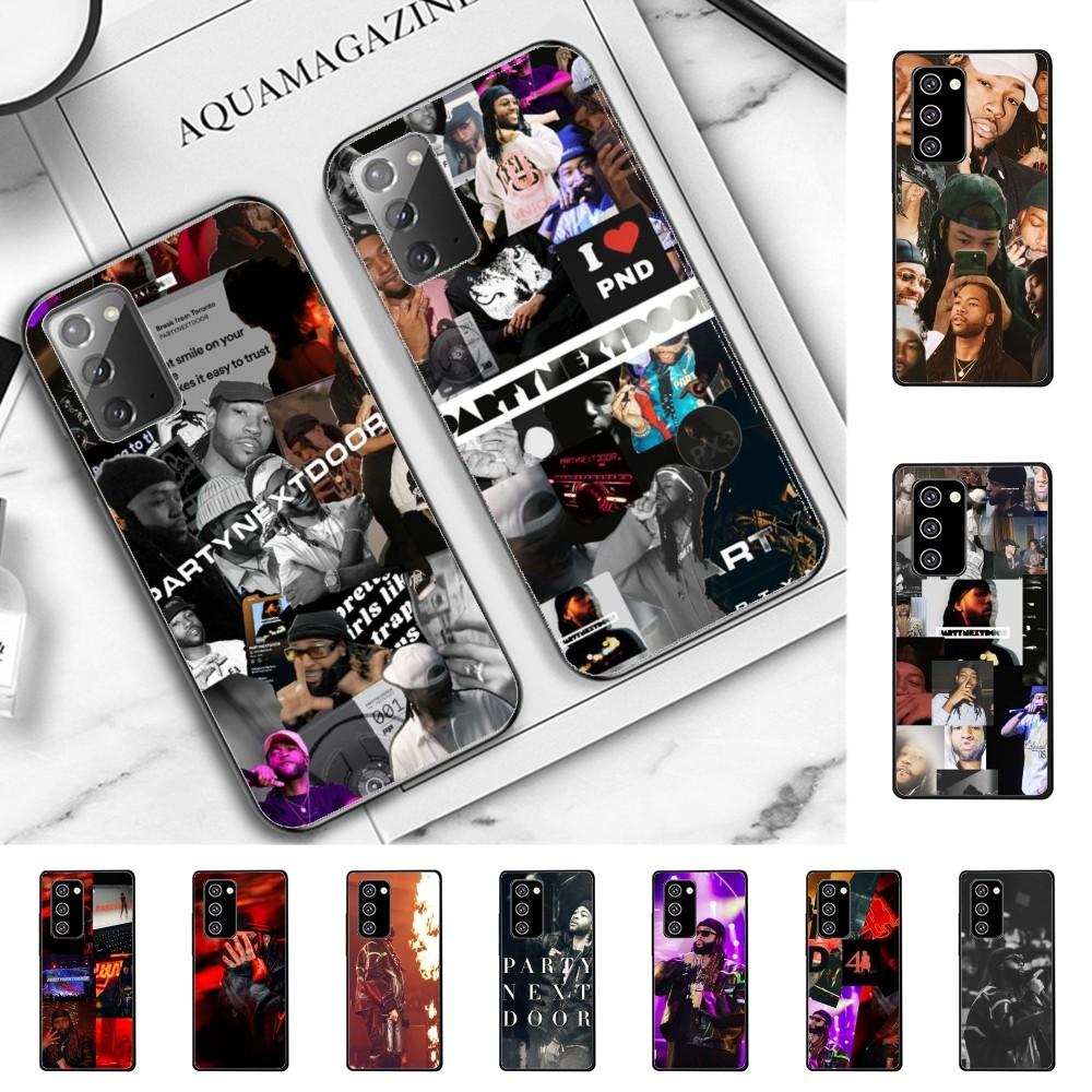 P-Partynextdoor Rapper Phone Case For Samsung Note 8 9 10 20 Pro Plus Lite M 10 11 20 30 21 31 51 A 21 22 42 02 03