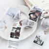 6 Styles 50mm*200cm Poems For Coffee Series Tape Decorative Sticker Labels Decorative Diary Album Junk Journal Supplies