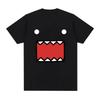 Epic Face Domo Kun Casual Pure Cotton Round Neck Niche Short-sleeved T-shirt Couple Men and W