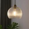 Retro Vidro Pendente Luz Cobre Suspensão Lustre para Sala de Jantar Cozinha Quarto Decoração de Casa Luminárias Penduradas Lustre