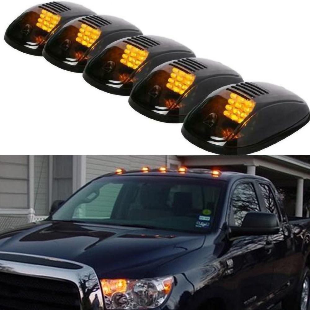 LED Gule Takmarkeringslys Kjørelys For 03-16 Dodge Ram 3500 4500 5500