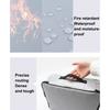 Waterproof Fireproof Document Bag Multi-Layer with Lock Portable Passport Case Space Saving Comfortable Handle Files Briefcase