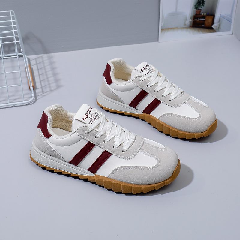 

Повседневные кроссовки для женщин. Противоскользящие легкие кроссовки. Дышащие прогулочные кроссовки из искусственной кожи. Женские низкие кеды на шнуровке. Теннисная спортивная обувь. 40 бежевый