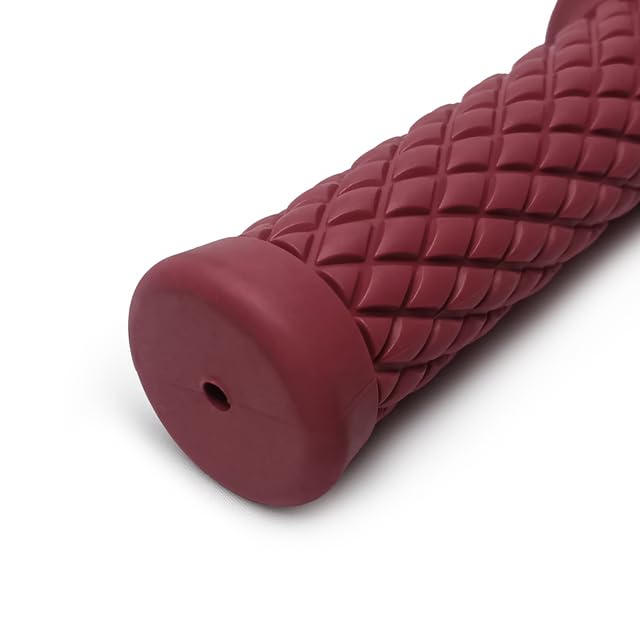 [DOYOUCOTO] [Wine Red] Motorcycle Handle Rubber Grip Rubber General Purpose