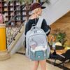 The New Schoolbag Is Breathable and Burden-reducing Spine Protection for Grades 3 To 6. Large-capacity and Lightweight Schoolbags Are Niche