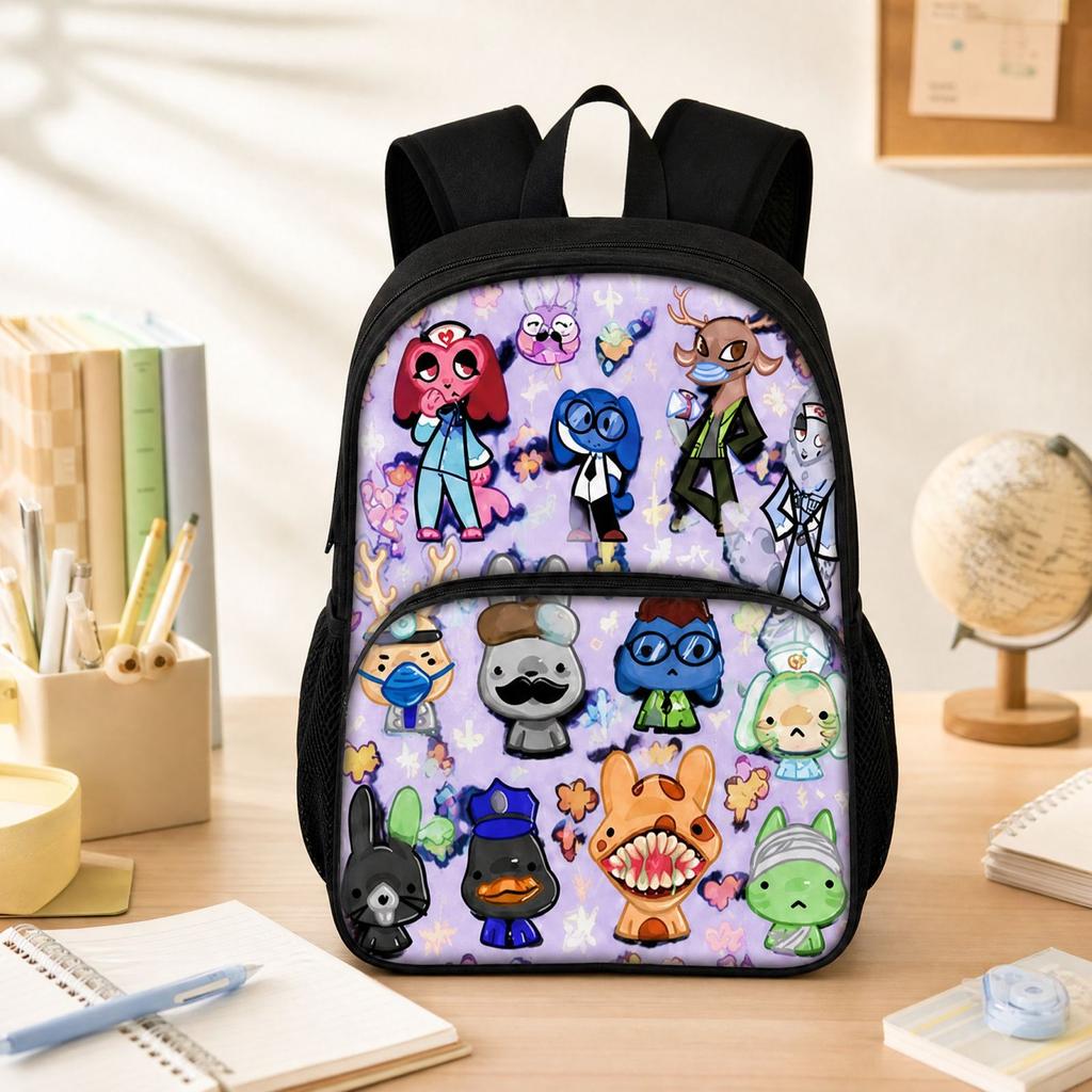 School Backpack for Outdoor and Travel, Large Capacity Storage Bag, Back to School Gift for Boys and Girls