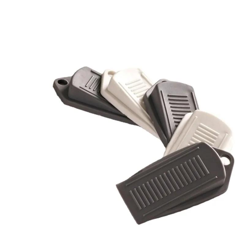 2pcs Rubber Wedge Door Stop Convenient Mouse Design Door Stop Stopper Holder Guard Baby Safety Protector Home Office Door Stops