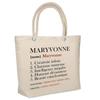 Beach Bag - PLANETEE - Insulated Maryvonne Definition - Reusable Cotton - Large Capacity - Printed In France