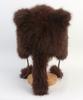 Yunibeosyeolkemiseuteuli Fox Brown Poly Fur Balaclava Fox Hat