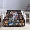 Coperta K-PopT- Taylor-S-Swift - Regalo per Fan - Adatta per Casa, Tempo Libero, Campeggio e Viaggio - Coperta Multifunzionale