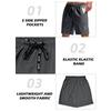 Summer Quick Drying Sports Shorts Five Quarter Pants Micro Elastic Loose Fit for Fitness Men's Shorts