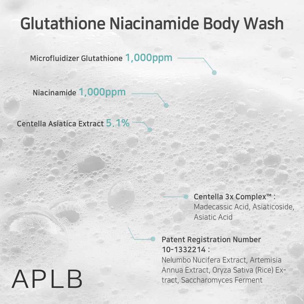 [APLB Official] Glutathione Niacinamide Body Wash 300ml
