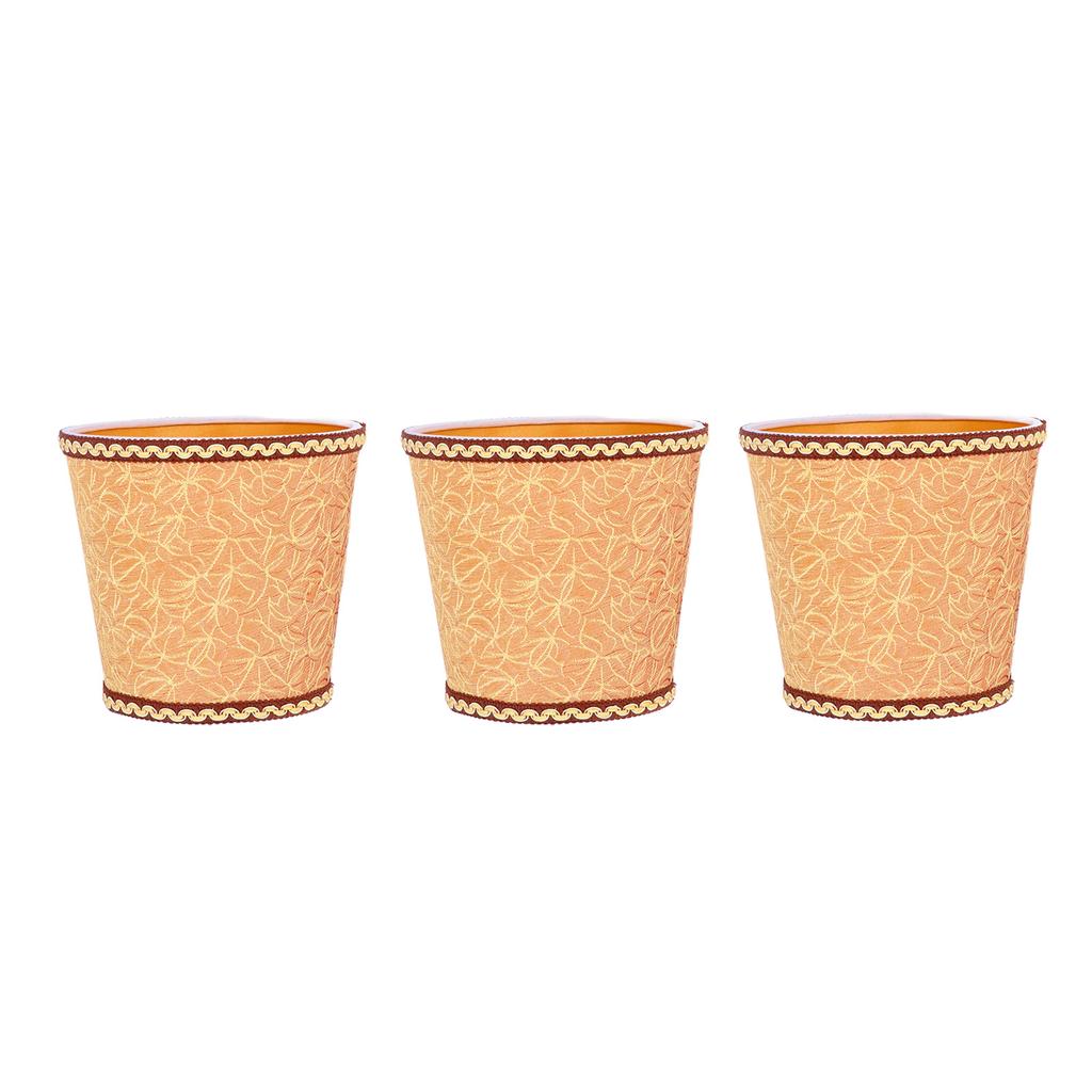 3Pcs Fabric Lampshade High Light Transmittance Perfect Edging Interventional Installation Safety