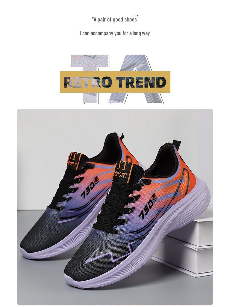 Men's New Arrivals: Lightweight Korean Style Couple Running and Casual Sports Shoes