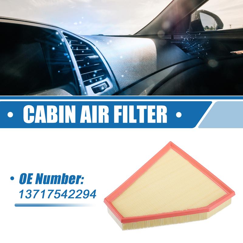 X Autohaux Car Cabin Air Filter 13717542294 for BMW 128/323I 325/328I/Xi 330I/Ci/Xi Xdrive L6 2.5L 3.0L 2006-2013 Accessories