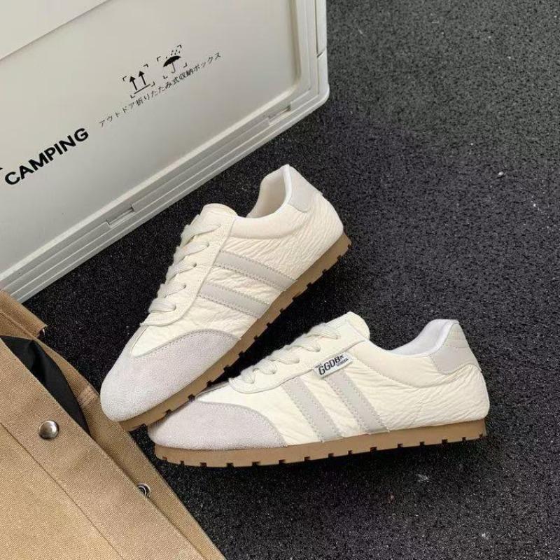 

Розовые женские туфли осень новые весна универсальные на тонкой подошве легкие повседневные спортивные кеды 35 бежевый