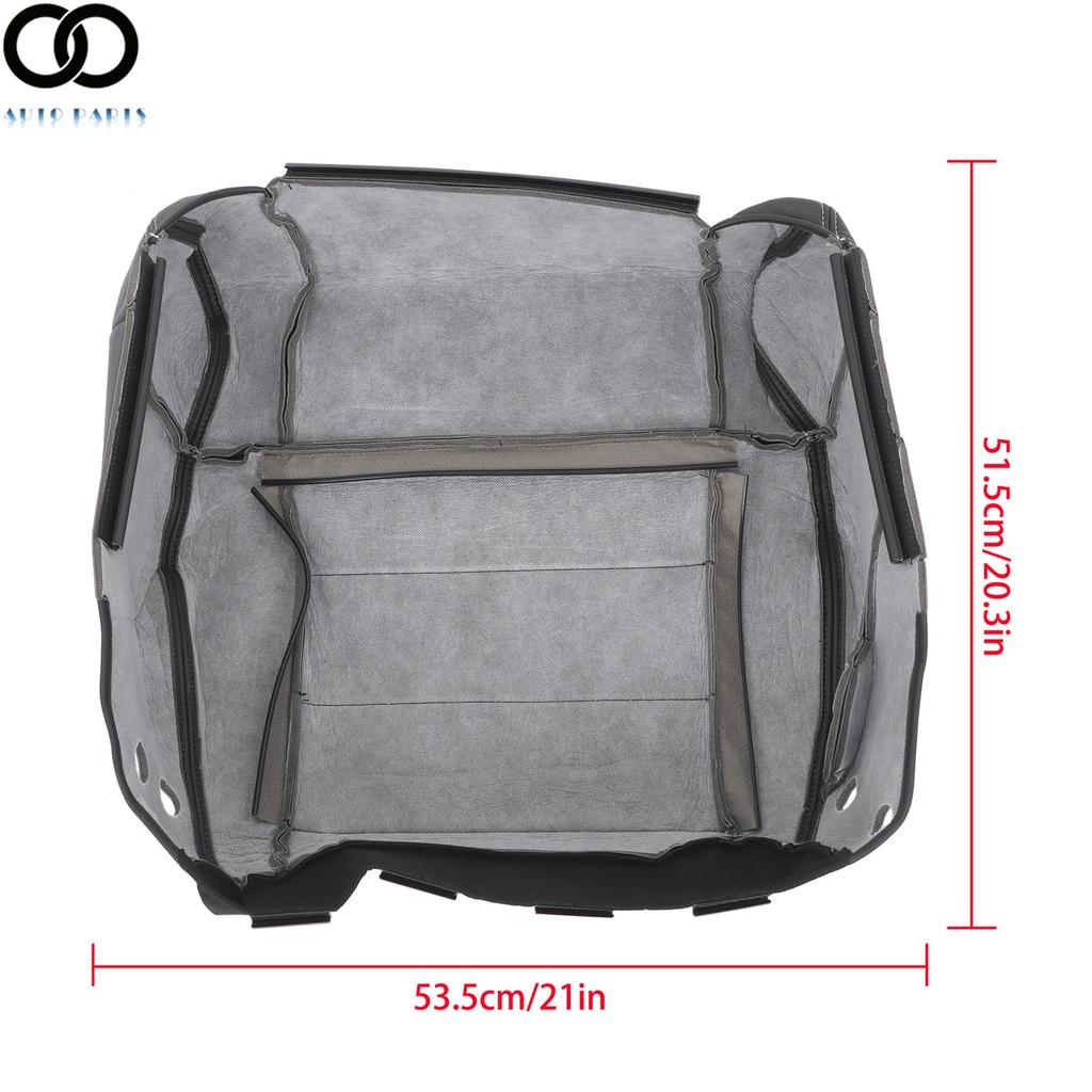 For Jeep Wrangler 2007-2012 Passenger Bottom Seat Cover Leather Replacement