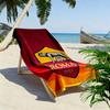 AS Roma Print Beach Towel, Large Soft Quick Dry Towel for Beach Camping Swimming