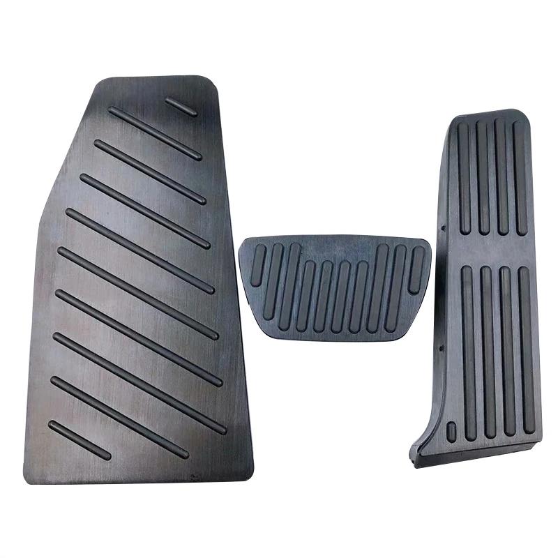 For Toyota RAV4 XA50 Hybrid Aluminum Alloy Car Accelerator Brake Pedal Rest Foot Pedal Cover Pad Accessories