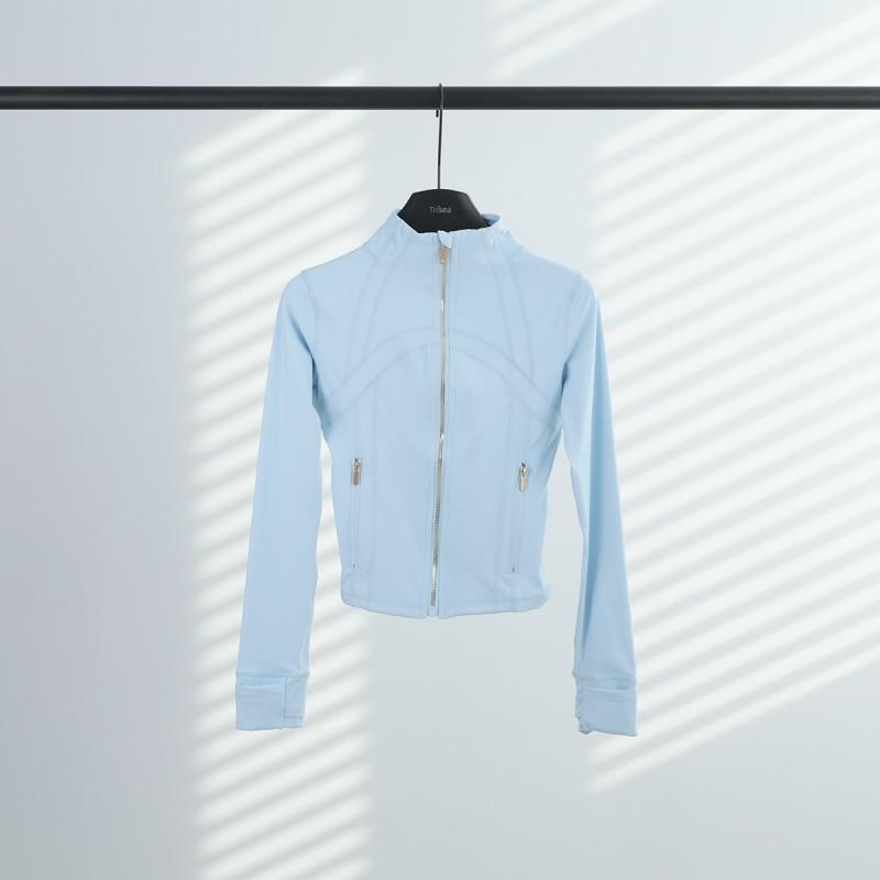 Lulu Define Short Stand Collar Jacket Women Slim Fit Yoga Running Activewear