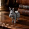 Decorative Desktop Storage Donkey Ornament Planter And Design 3D Printed Organizer Matte Texture Statue for Small Items Garden Accessories