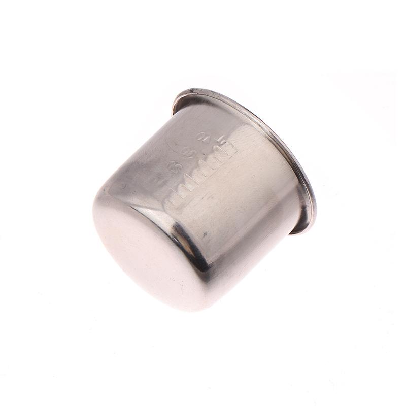 Medisinsk Målebeger i Rustfritt Stål med Skala 40 ml Liten Medisinkopp Tannlegeverktøy