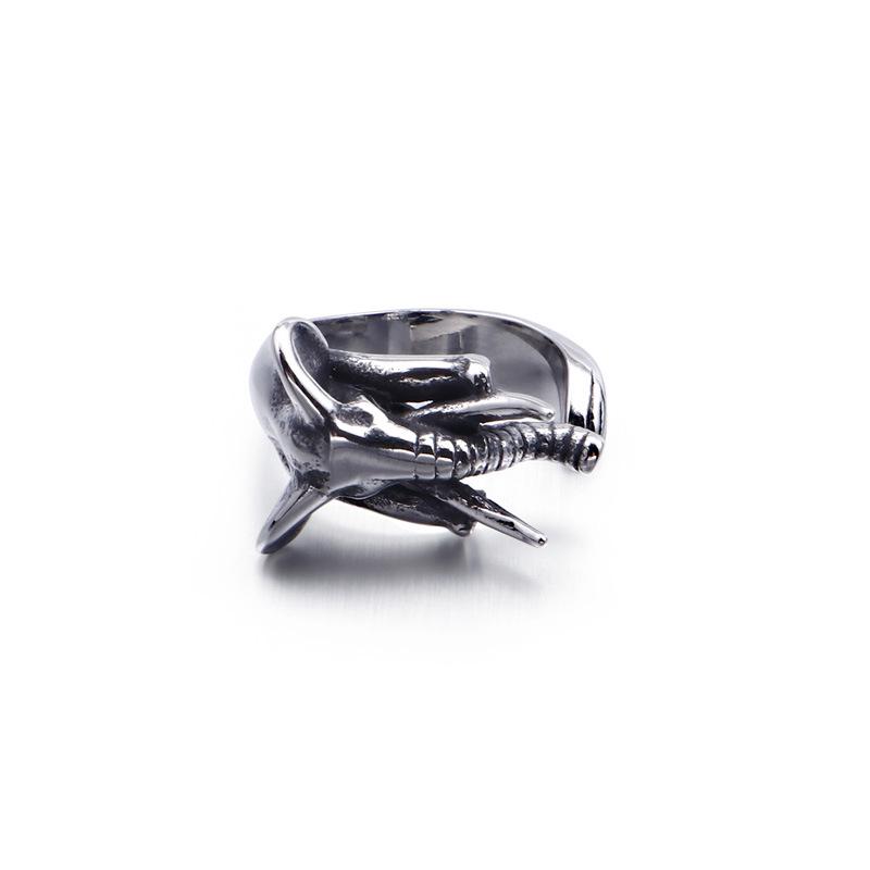 

Креативное кольцо в европейском и американском стиле в стиле панк-рок с носом слона для мужчин Size 12