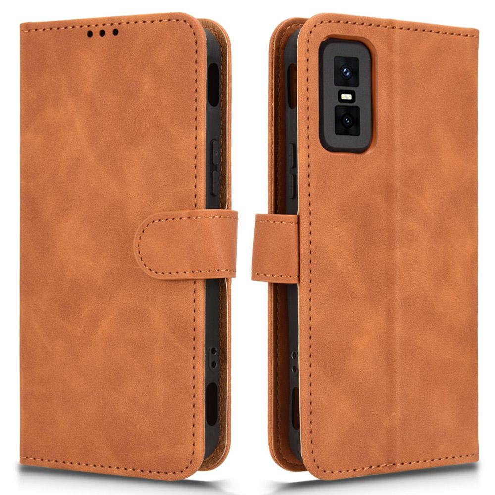 For Infinix GT 30 Pro 5G Leather Case Skin Feel Anti Drop Wallet Flip Phone Cover