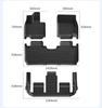 25 Chery Fengyun T11 Car Mats: TPE Floor, Trunk, and Seat Back Mats, Dirt-Resistant