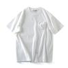 American Workwear Three-Dimensional Pocket Pure Cotton Short Sleeve T-Shirt Men's 2024 New Arrival Trendy Base Shirt Export Cotton T-shirt