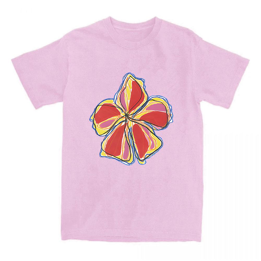 Flower Messy Olivia Dean Tshirt Summer Cotton Casual Women Tshirts Fashion Singer Printing T Shirt Round Neck Casual Streetwear