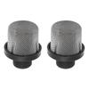 2pcs Airless Paint Sprayer Inlet Filter Highly Efficient Multifunctional Hose Inlet Strainer Filter