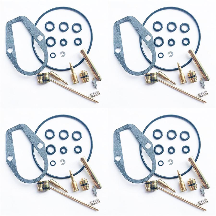 4 Sets Carburetor Carb Repair Kit For Honda CB500 CB 500 Four Motorcycle Carburateur Rebuild Kit Replacement Parts Gaskets