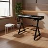 Rolling Keyboard Stand Wheeled Base Z Design Piano for Stage