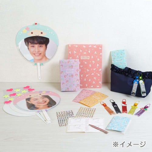 Cinnamoroll Fan Case (Enjoy Idol) Blue | White