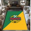 Rapid Wien FC Soccer Football Pattern Soft Area Rug Non Slip Indoor Floor Carpet Sports Decor Mat for Bedroom