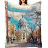 Madison Wisconsin Decke Mittwoch Bett Mode Mode Sofas Dekorative Sofadecken