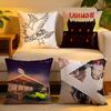 Cushion Cover  Linen  SkinFriendly Soft Decorative Case for Sofa Home Decor Hip Hop Music Rapper LLil PPeep Pillow Cover