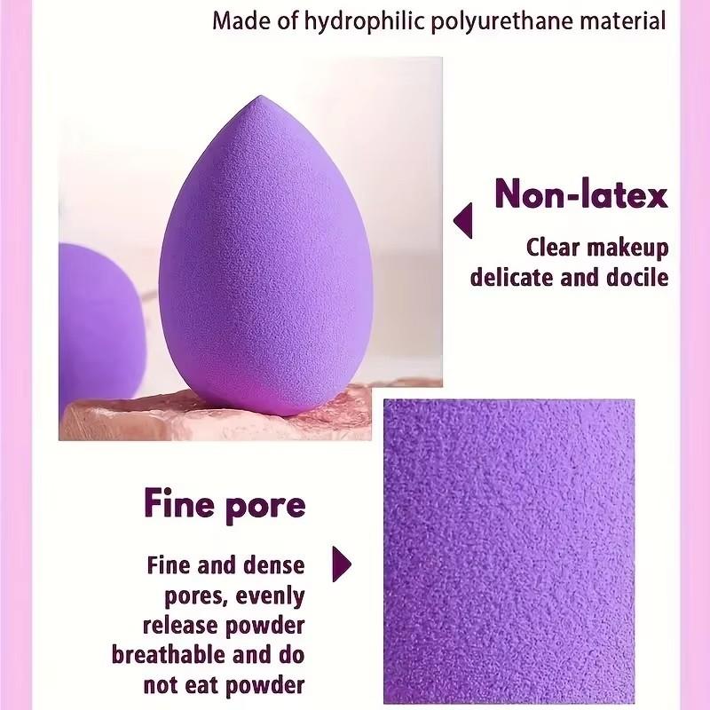 Professional Makeup Sponge Cosmetic Blender Beauty Egg Foundation Sponges Puff Powder Soft Gentle Multi-Purpose Makeup Tools