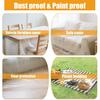 Protective Pre-Taped Masking Film, Dust-Proof Paint Cover for Car, Furniture, and Floor Protection
