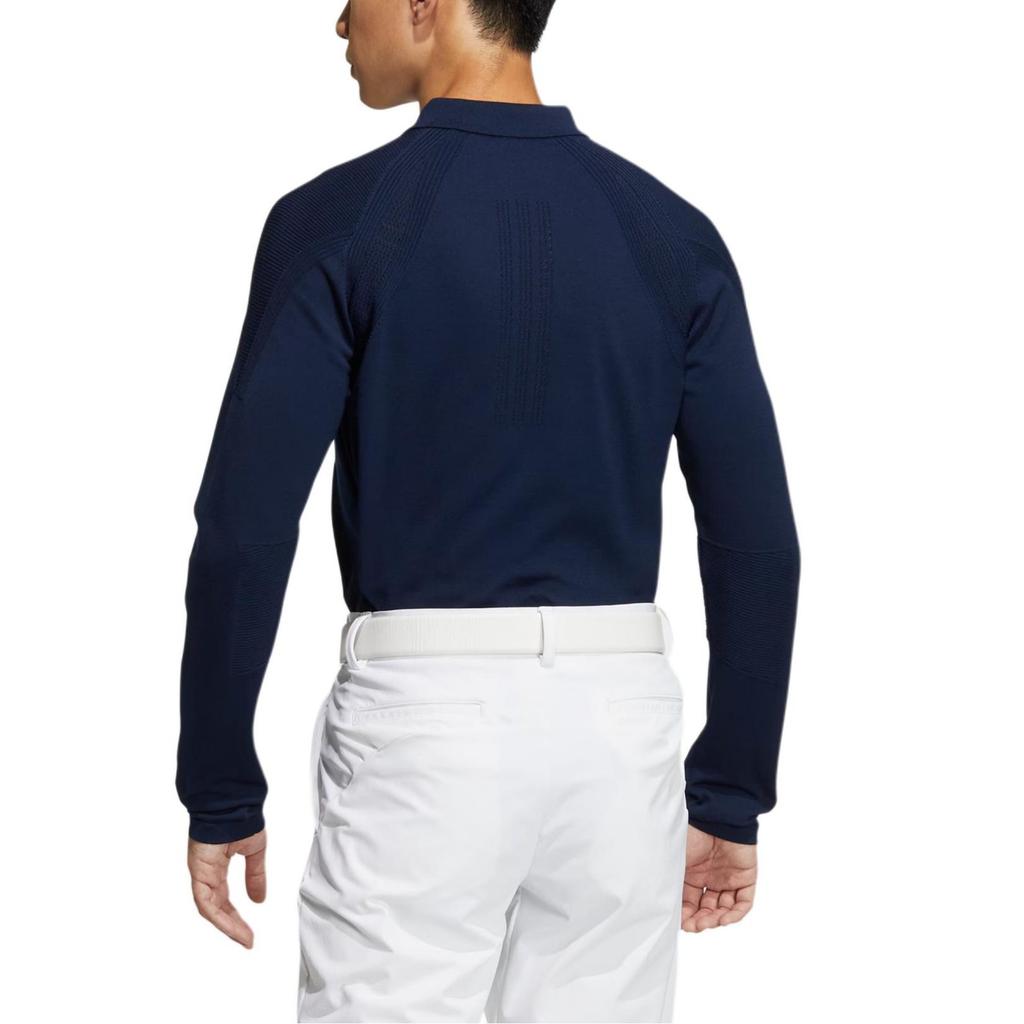 Adidas Polo Shirts Men's Blue Polo Collar Moderate Straight Fit HG1657