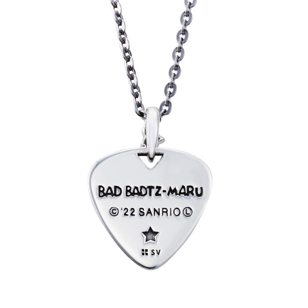 Bad Badtz Maru Necklace Sanrio Characters Hapidanbui Pick Star 925 Silver Surgical Stainless Steel Cubic Zirconia Ibushi Comes with Original Box