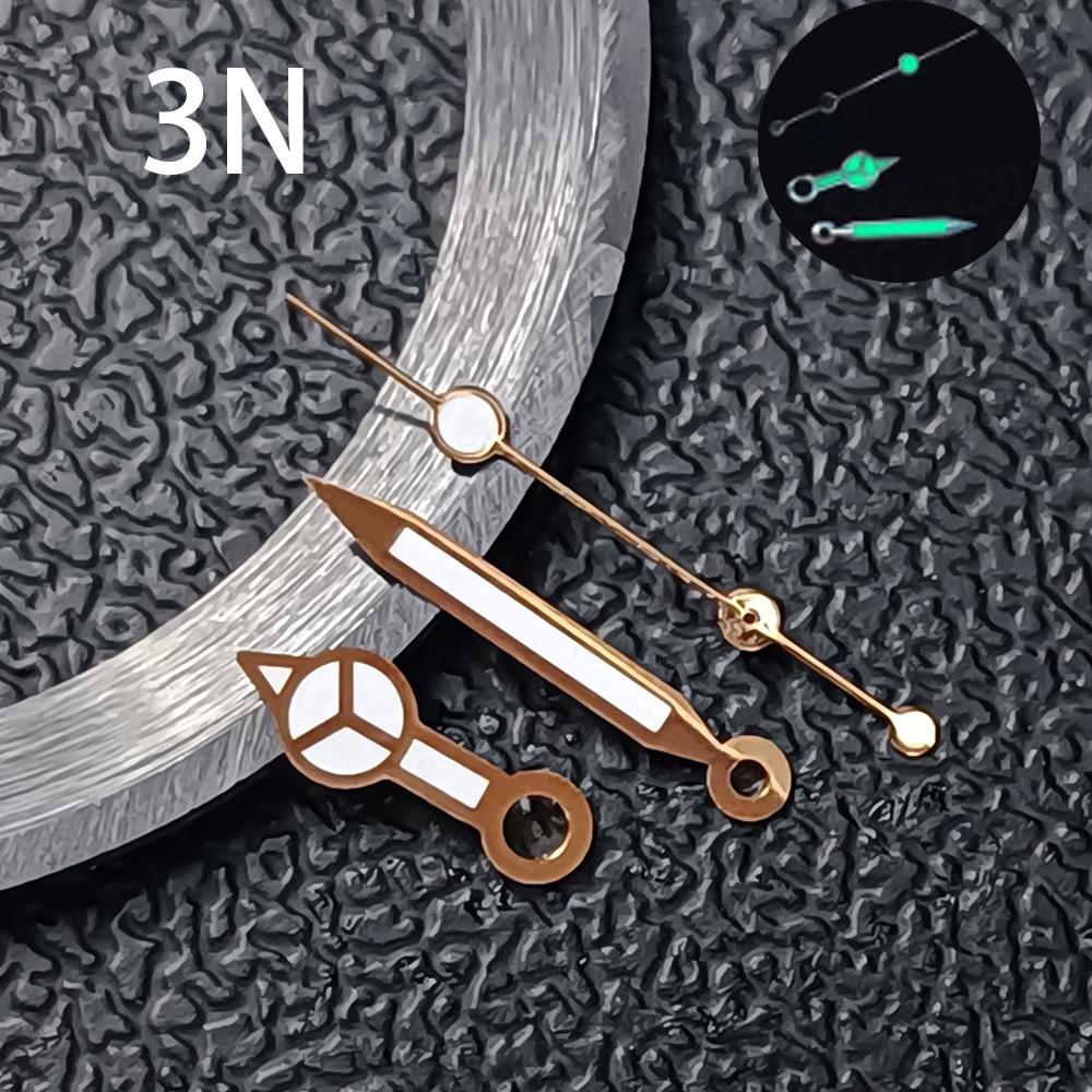 Retro Green Luminous Watch Hands for NH35/NH36 Movements
