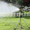 450 M Water Coverage Adjustable Height Sprinkler Brass And Plastic Construction Flexible Height Adjustment For Large Spaces