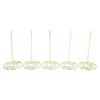 5PCS Receipt Holder Wear Resistant Anti Corrosion Recyclable Check Spindle for Office Kitchen