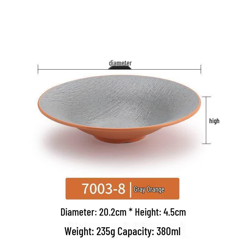 Japanese Style Melamine Douli Noodle Bowl